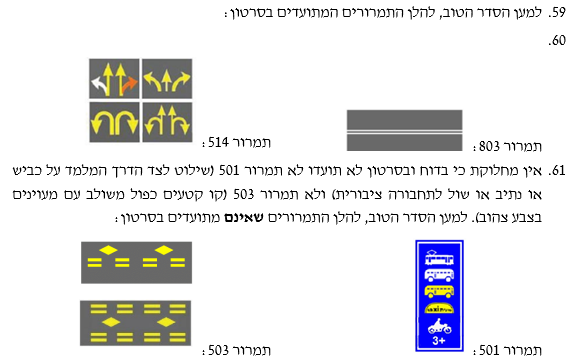 תמרורים לעניין נסיעה בנתיב תחבורה ציבורית בטעות, איך לבטל דוח על נתיב תחבורה ציבורית